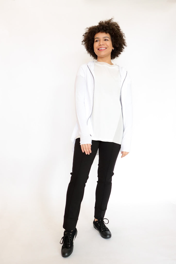 PLUSLAVIE PLÜ 2Zip Cardigan (2 Colors) | ATELIER957