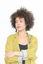 Michaela Malin Simone Shabul Clip-On Earrings | ATELIER957