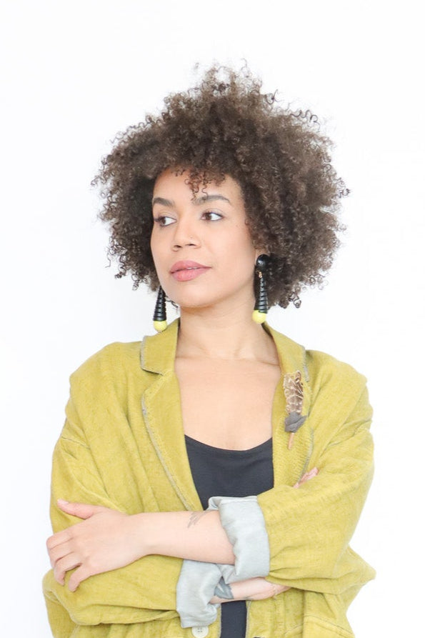 Michaela Malin Simone Shabul Clip-On Earrings | ATELIER957