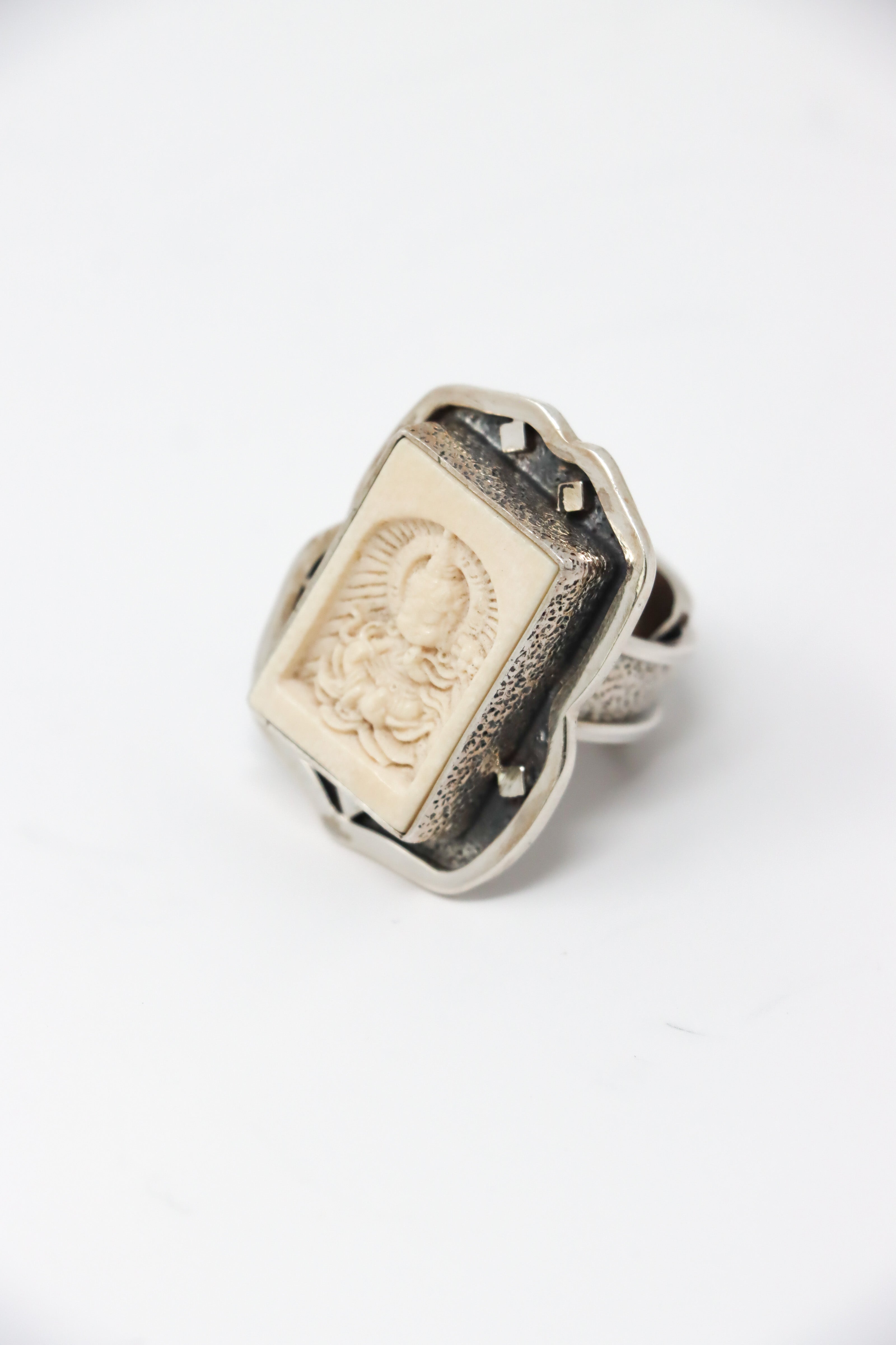 Sally Bass Buddha Bone Ring