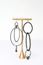 Mya Lambrecht Beaded Loop Earrings
