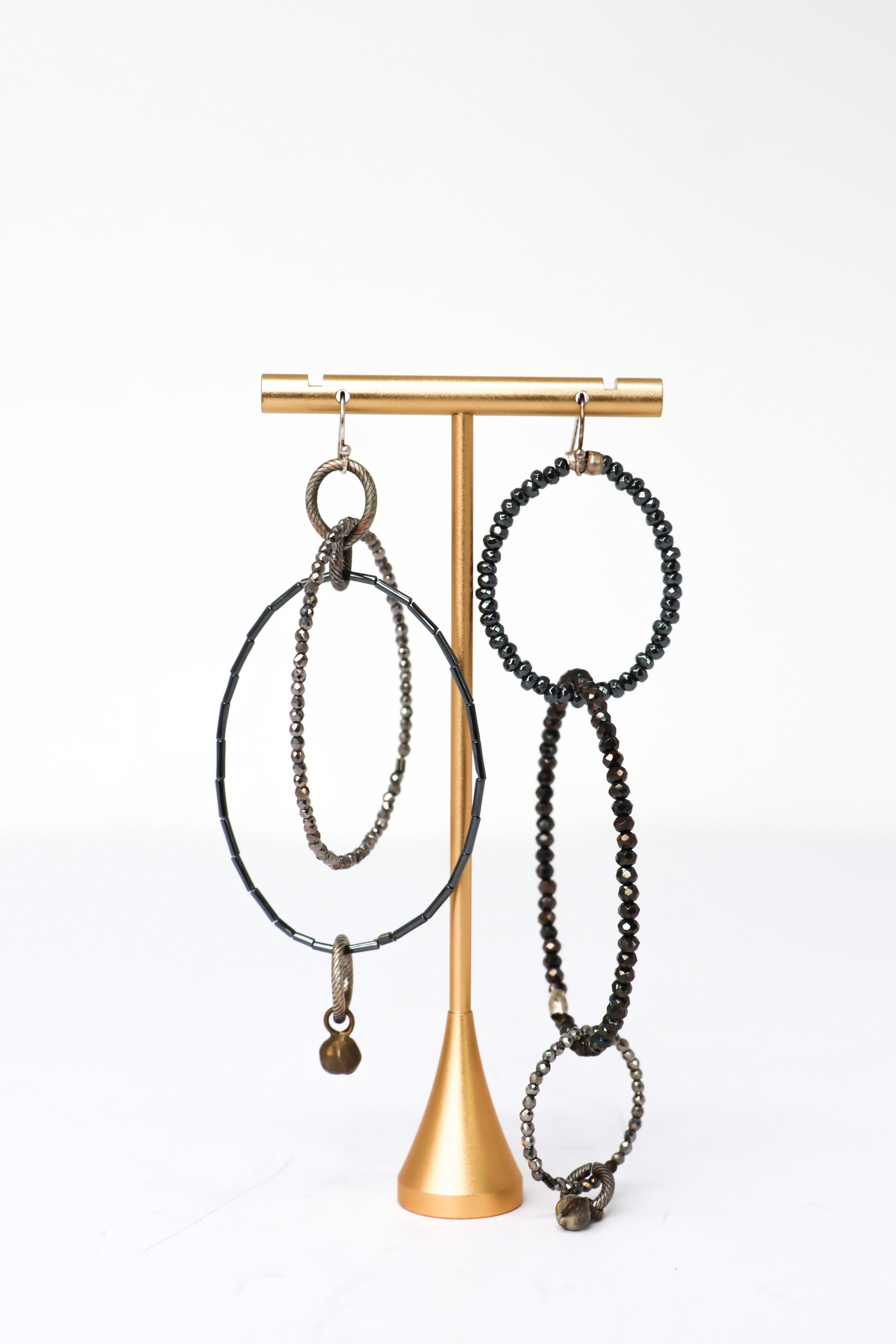 Mya Lambrecht Beaded Loop Earrings
