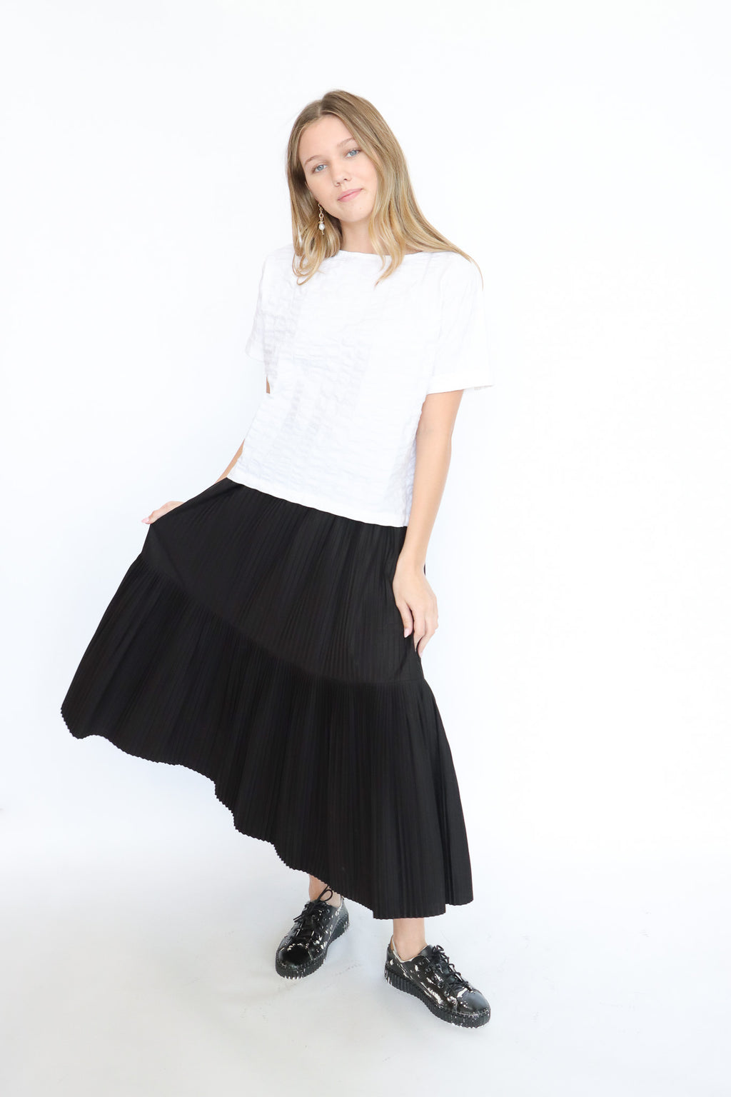 mer mer SK-01 Pleat Skirt