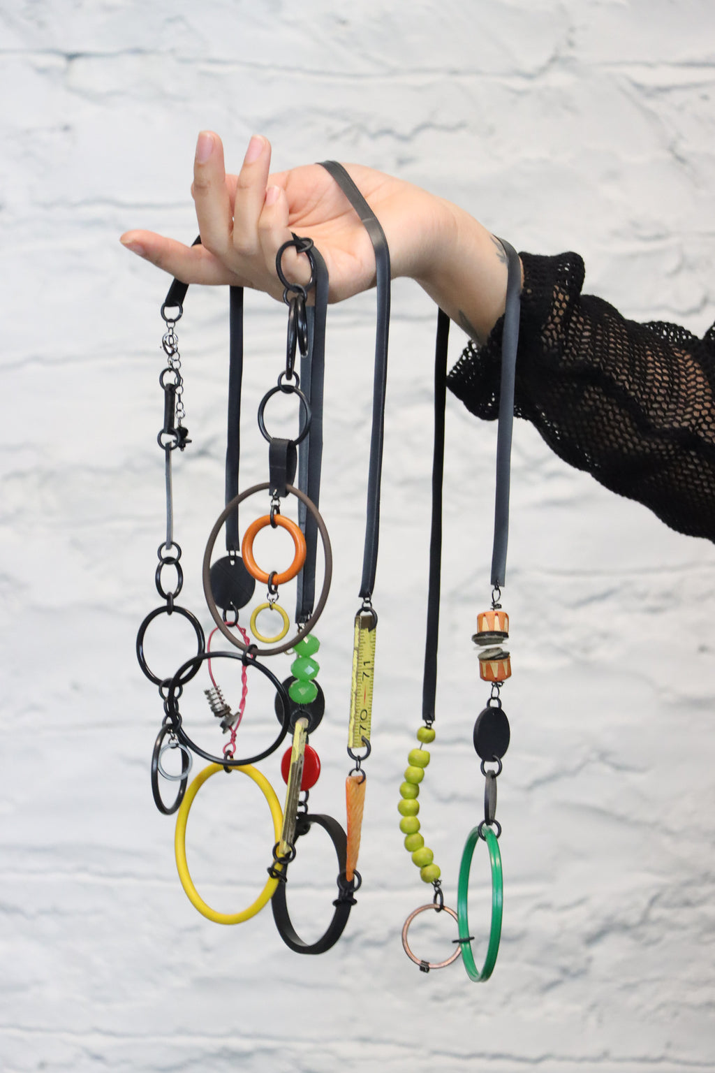 Tammy Rice Ring Pendant Necklace (3 Colors) I ATELIER957