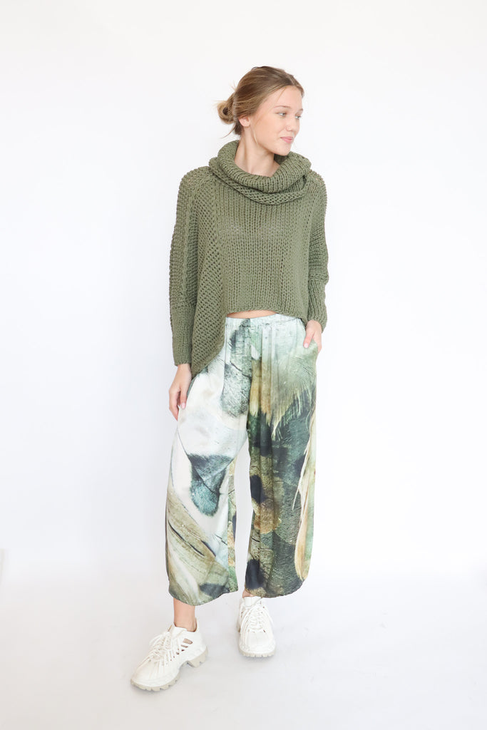 Krista Larson Feathers Basic Pants | ATELIER957