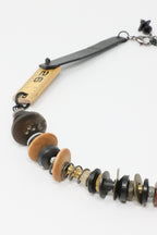 Tammy Rice Row of Found Objects Necklace I ATELIER957