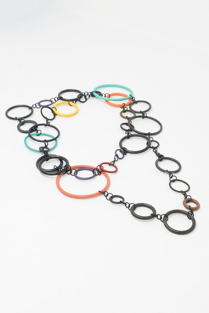 Tammy Rice Cluster of O-Ring Necklace I ATELIER957
