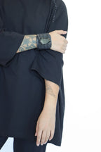 Mya Lambrecht Crystal Black Cuff | ATELIER957
