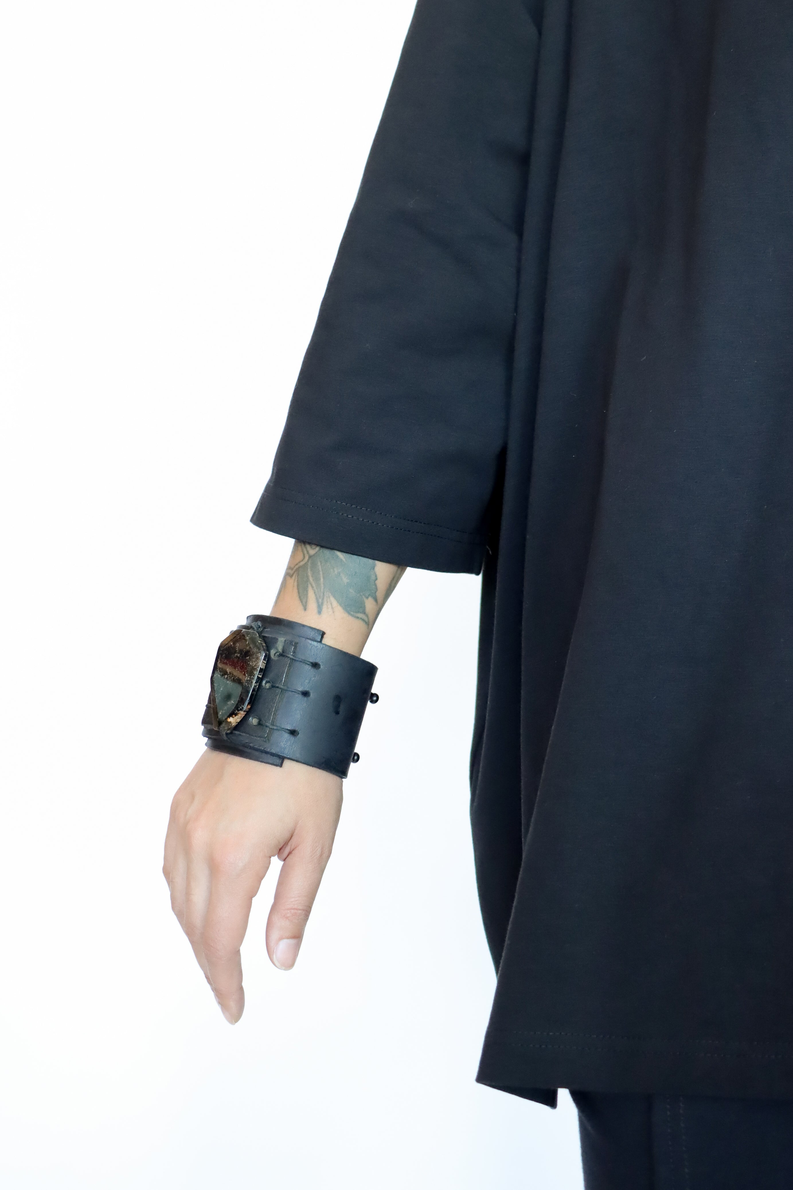 Mya Lambrecht Crystal Black Cuff | ATELIER957