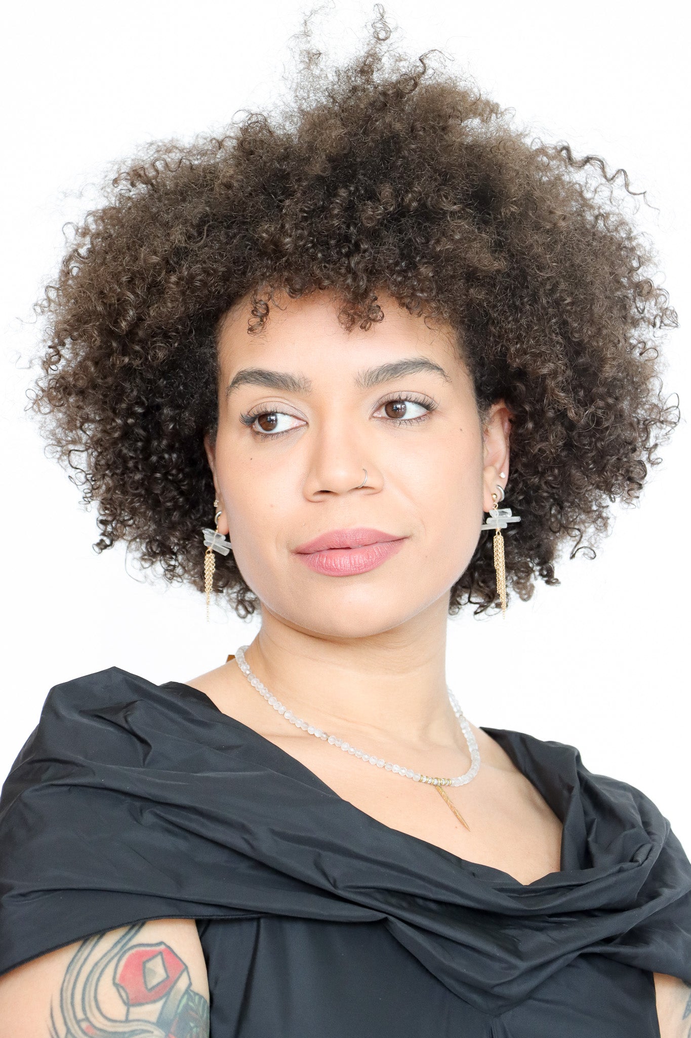 Mya Lambrecht Crystal Wand Earrings | ATELIER957