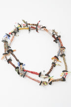 Tammy Rice Fabric & Wire Necklace