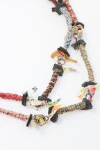 Tammy Rice Fabric & Wire Necklace