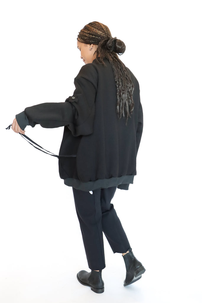 PLUSLAVIE PLÜ Sweat Bomber Jacket | ATELIER957