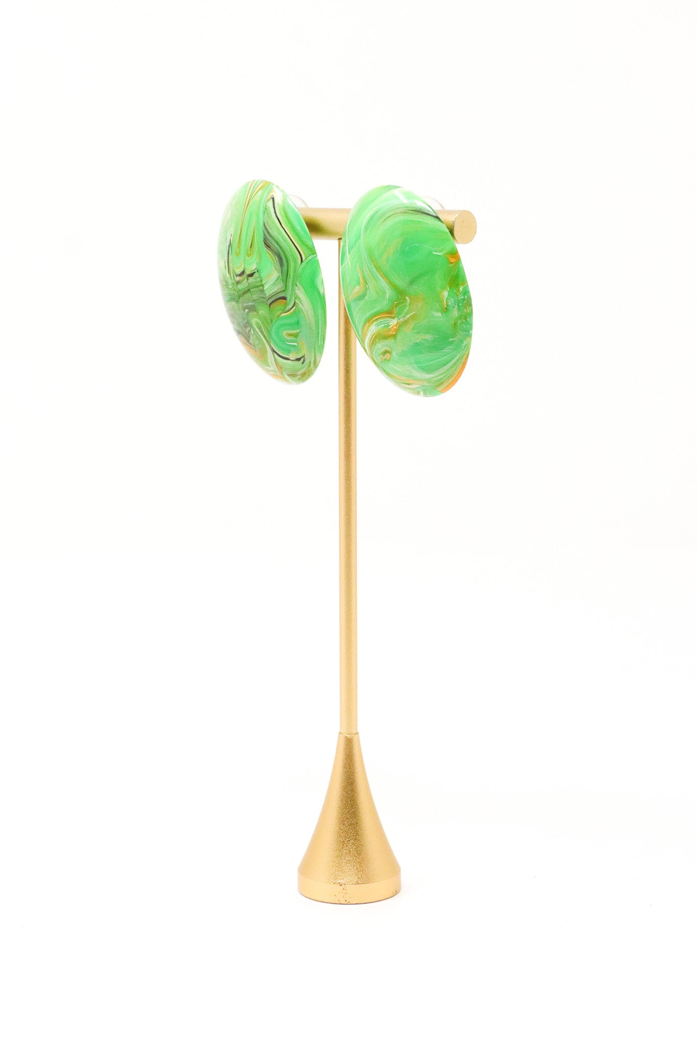 Michaela Malin Oval Earrings (3 Colors) | ATELIER957