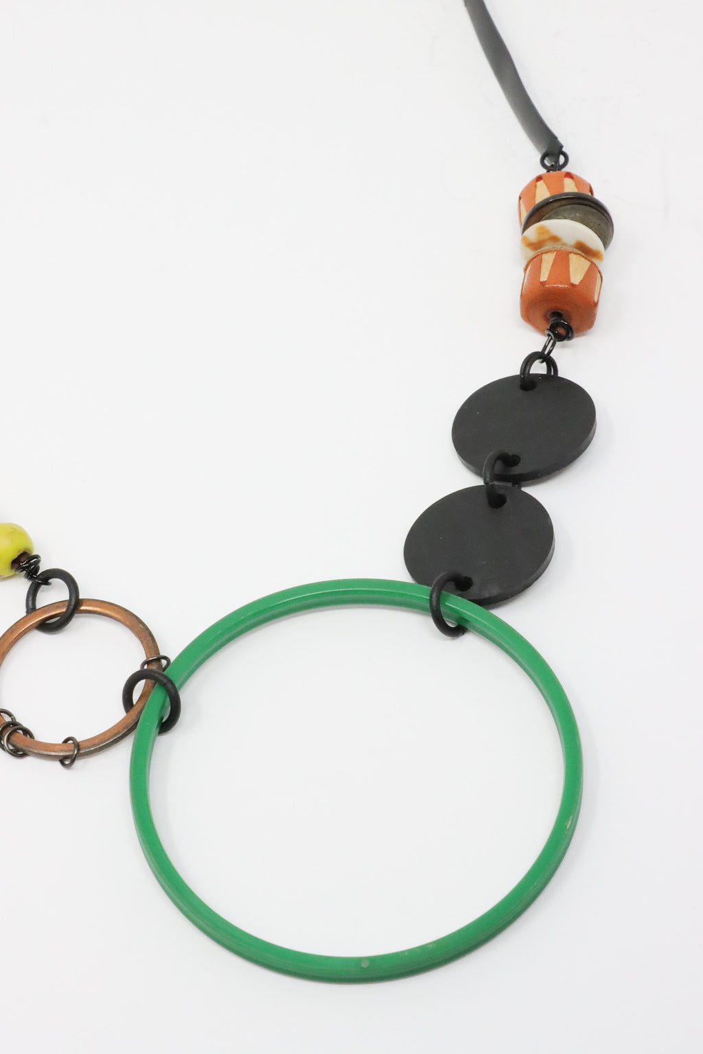 Tammy Rice Ring Pendant Necklace (3 Colors) I ATELIER957