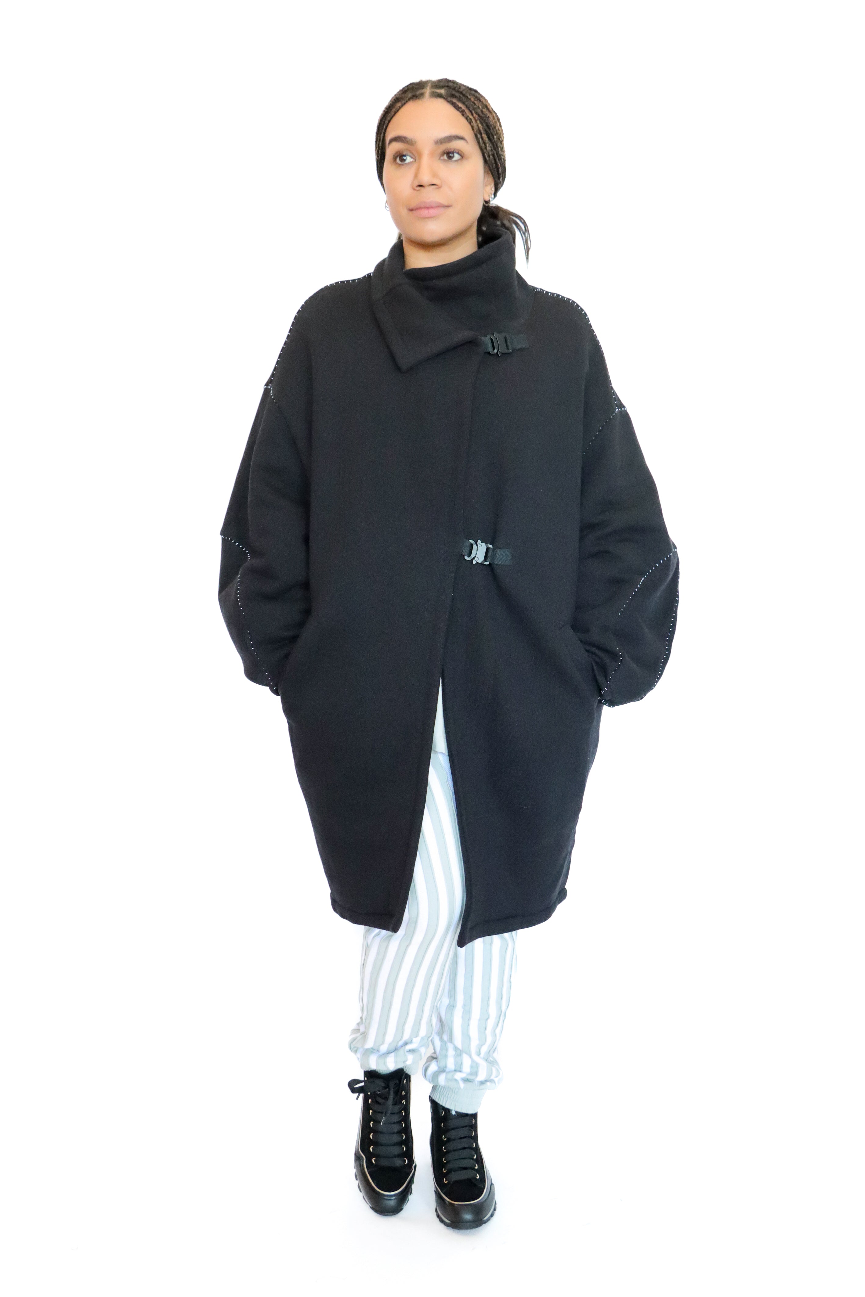 VAGUE Mid Length Coat | ATELIER957