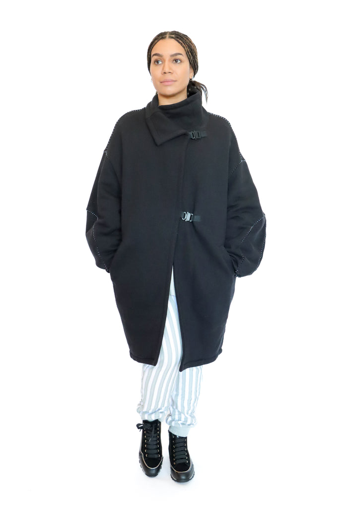 VAGUE Mid Length Coat | ATELIER957