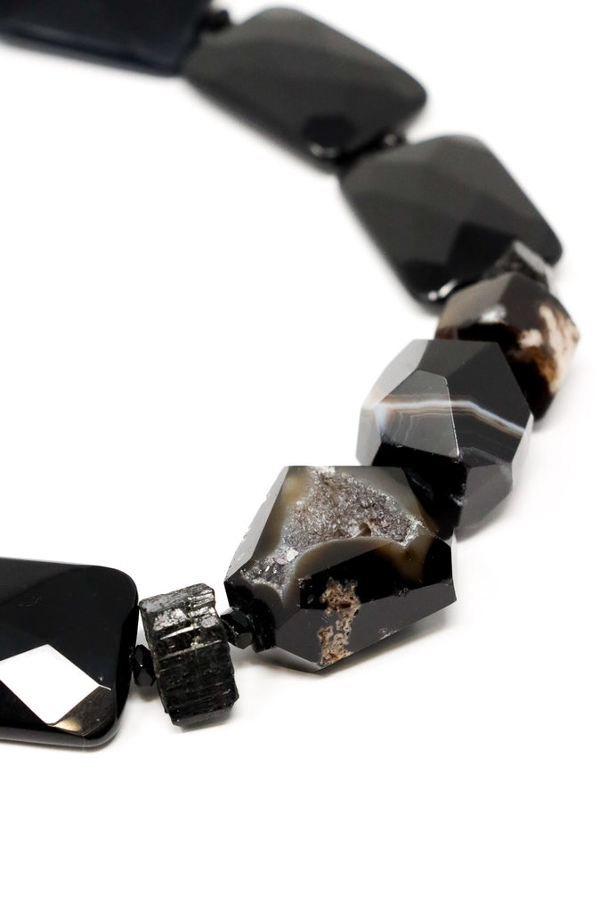 Mya Lambrecht Black Agate Necklace | ATELIER957