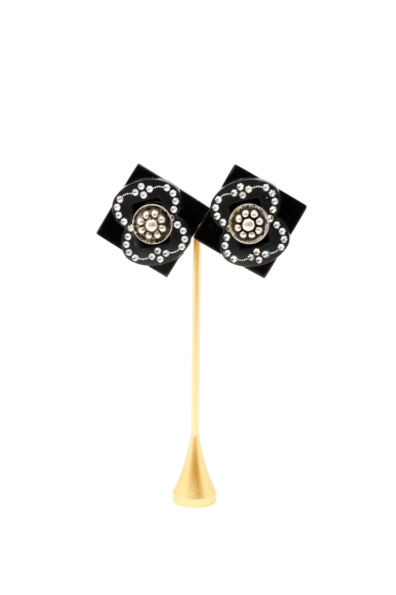 Sally Bass Glitz Clip-On Earrings I ATELIER957