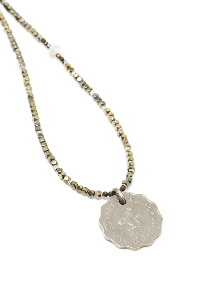 Mya Lambrecht Lion Coin Necklace | ATELIER957