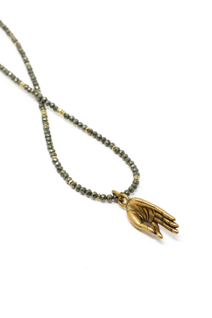 Mya Lambrecht Hand Pendant Necklace | ATELIER957