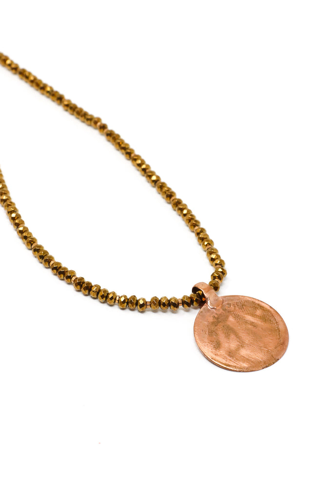 Mya Lambrecht Copper Rupee Necklace | ATELIER957