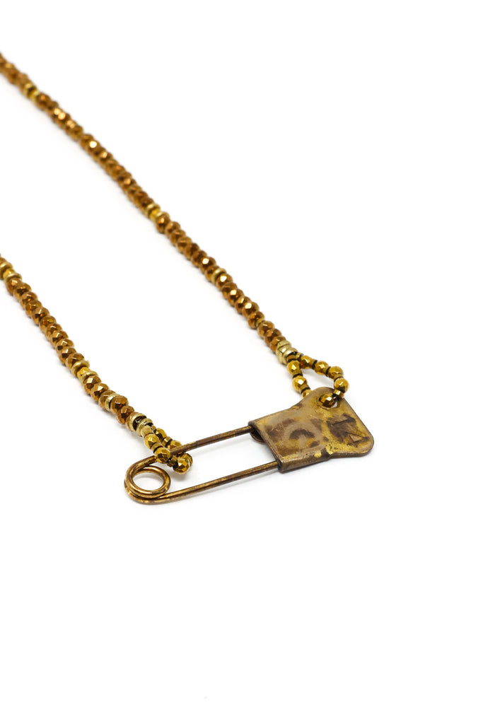Mya Lambrecht Vintage Pin Necklace | ATELIER957