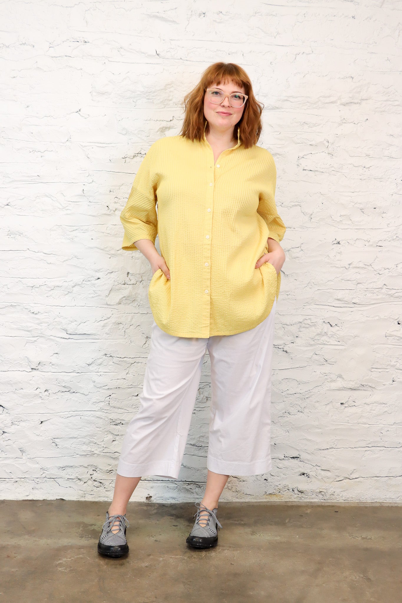 YACCOMARICARD Classic Pintuck Shirt I ATELIER957