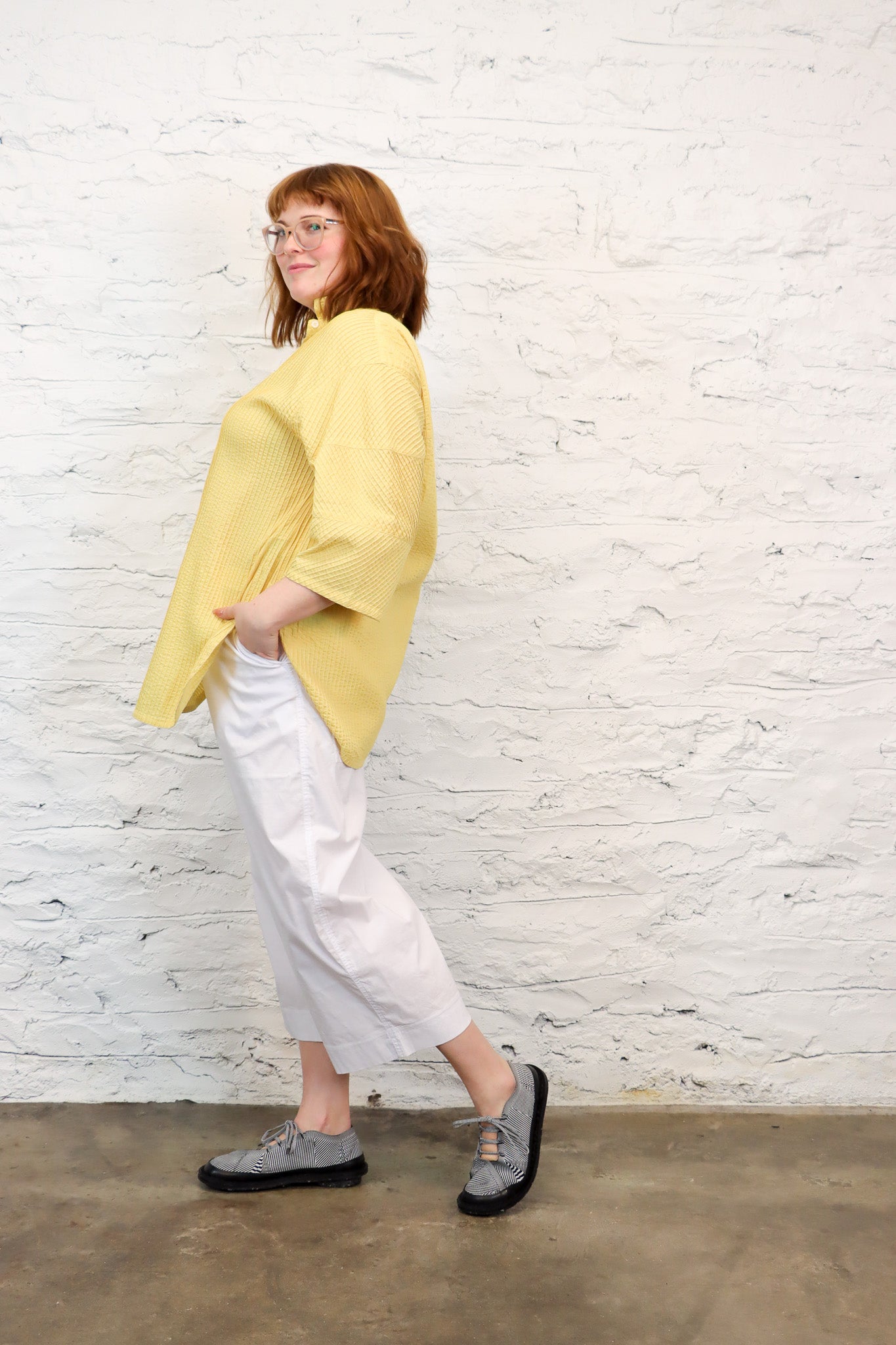 YACCOMARICARD Classic Pintuck Shirt I ATELIER957