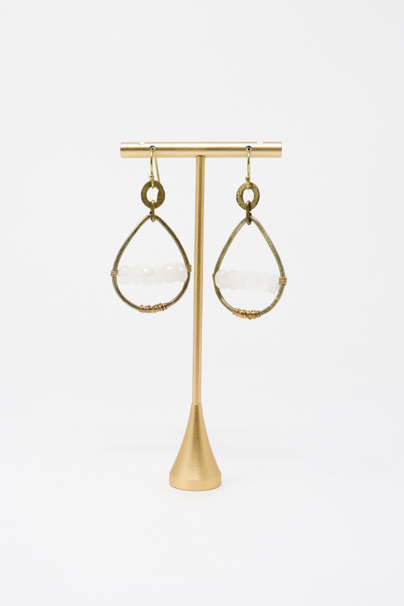 Mya Lambrecht Teardrop Hoop Earrings | ATELIER957