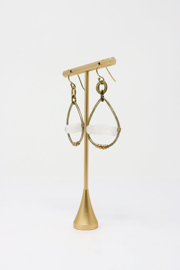 Mya Lambrecht Teardrop Hoop Earrings | ATELIER957