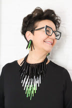 CENTOPERCENTOCASHEMIRE Spike Earrings I ATELIER957