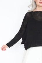 PierAntonioGaspari Linen/Cotton Sweater (2 Colors) | ATELIER957