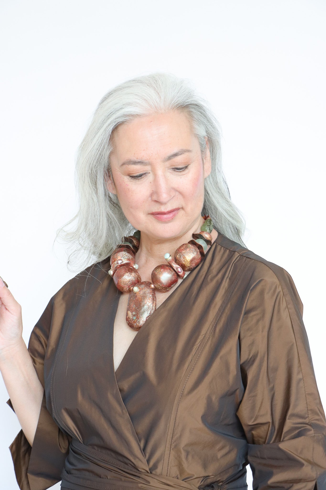 Sally Bass Epoxy Bead Necklace | ATELIER957