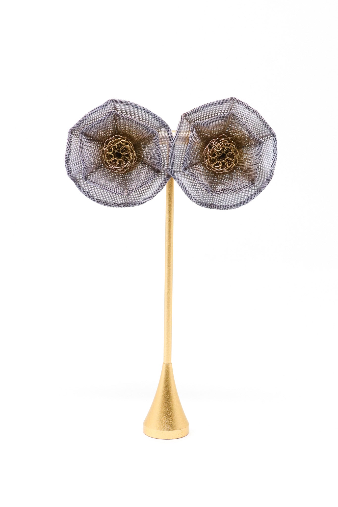 Sarah Cavender Cotton Rose Earrings | ATELIER957