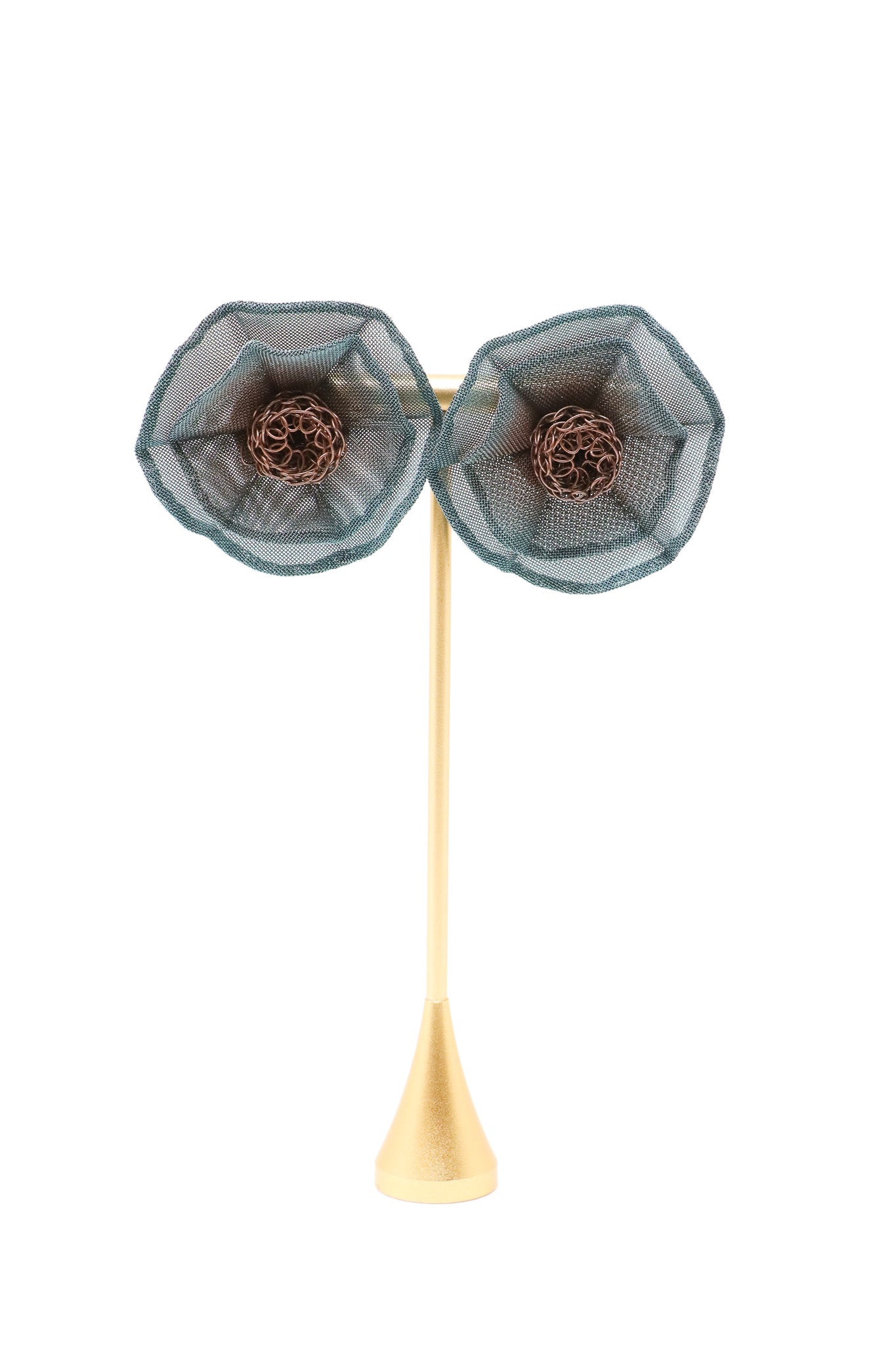 Sarah Cavender Cotton Rose Earrings | ATELIER957