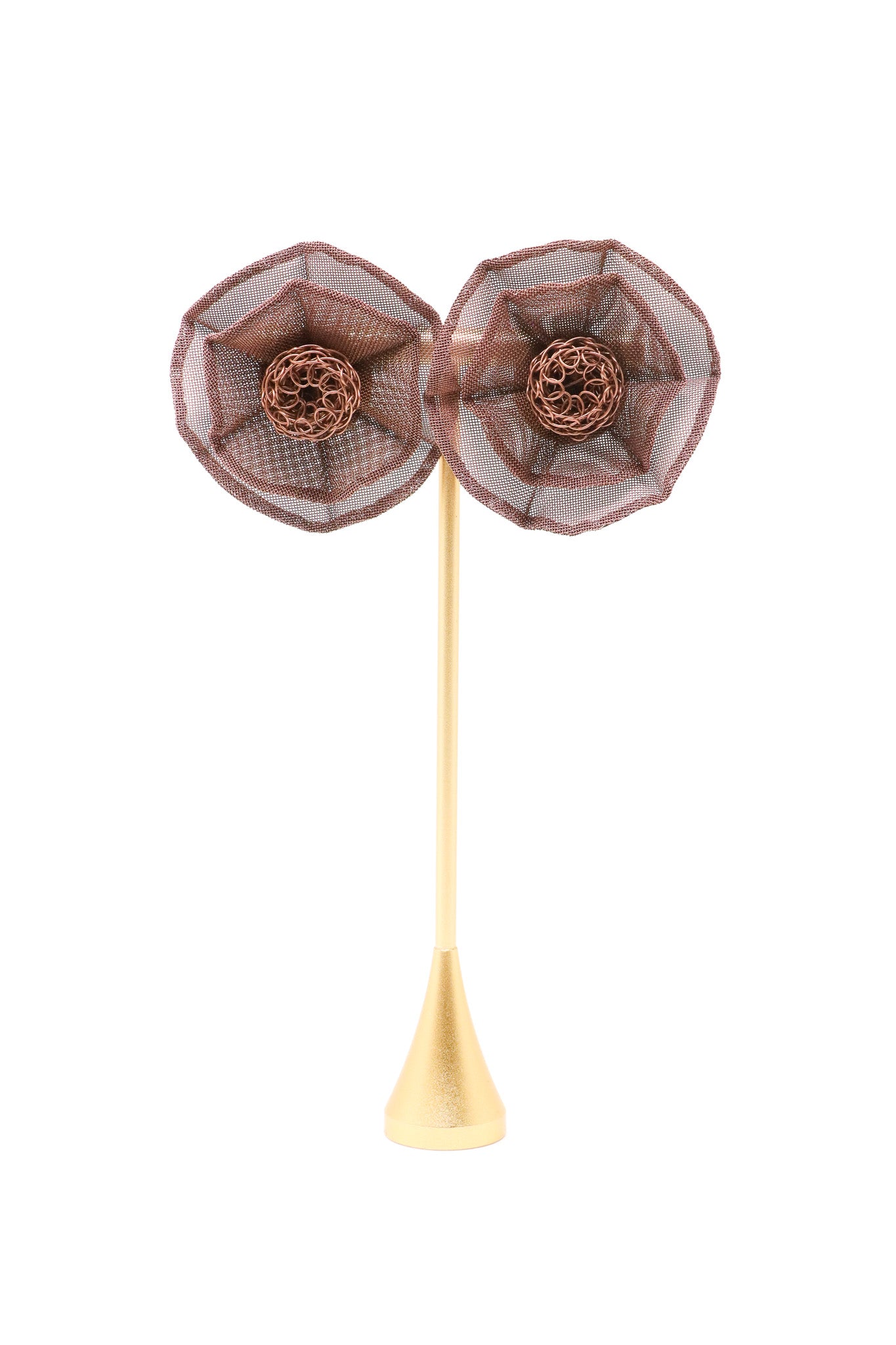 Sarah Cavender Cotton Rose Earrings | ATELIER957