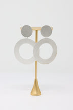 Petra Meiren Circle Dangle Earrings - ATELIER957