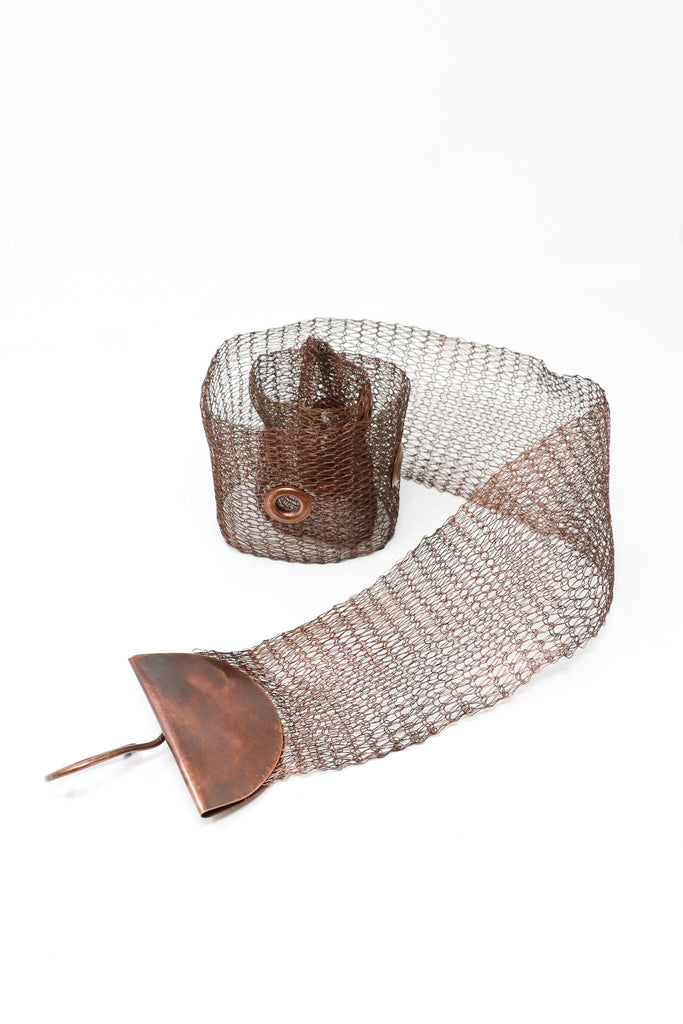 Sarah Cavender Open-Knit Mesh Belt | ATELIER957