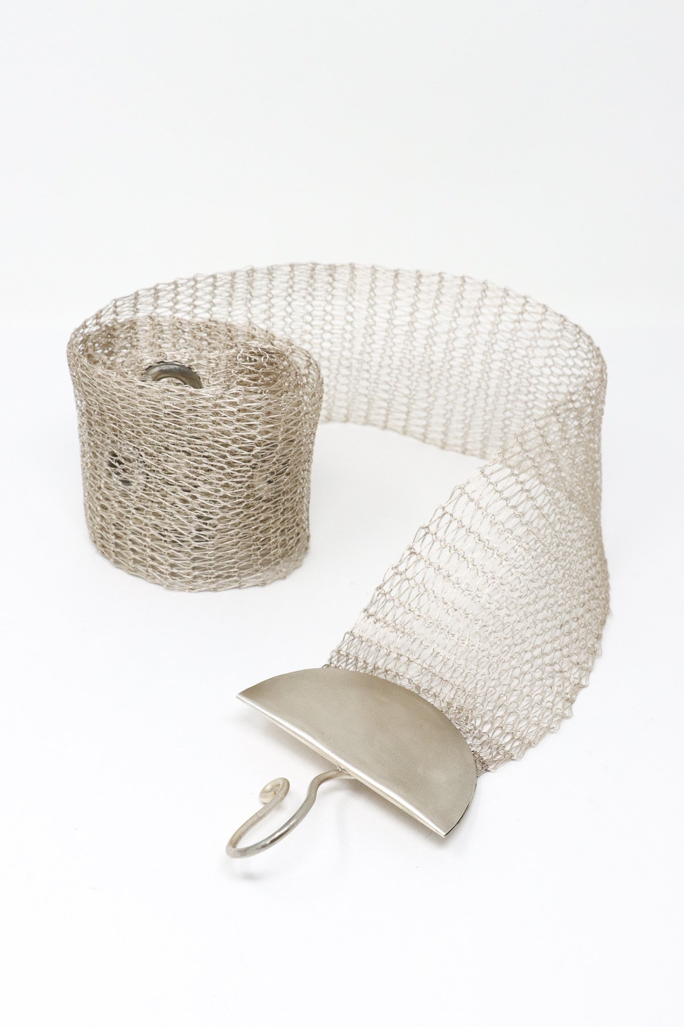 Sarah Cavender Open-Knit Mesh Belt | ATELIER957