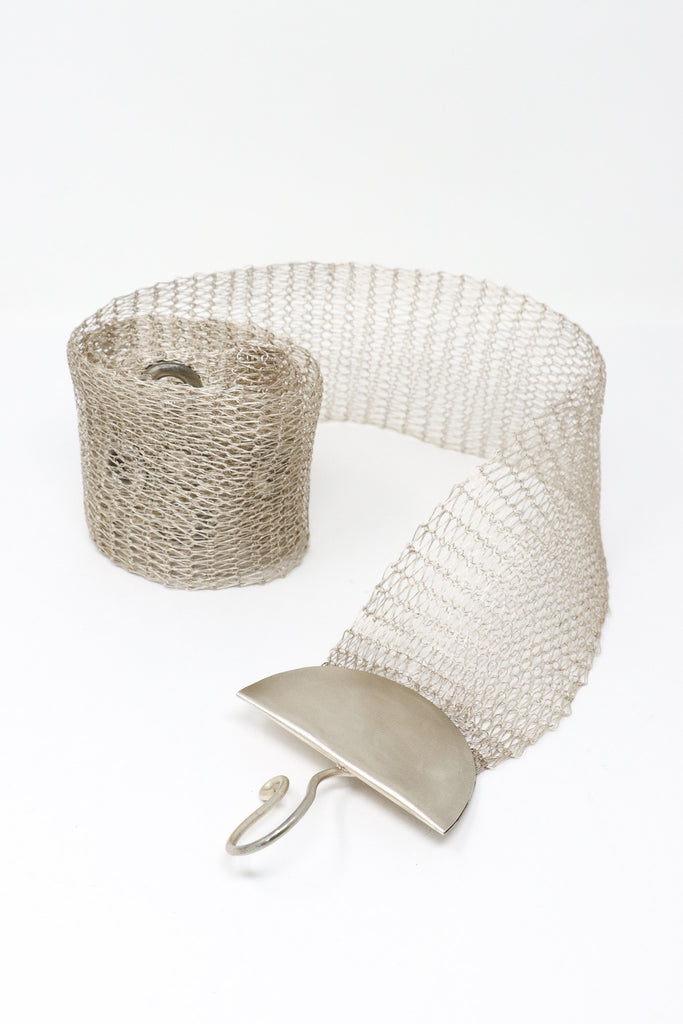 Sarah Cavender Open-Knit Mesh Belt | ATELIER957