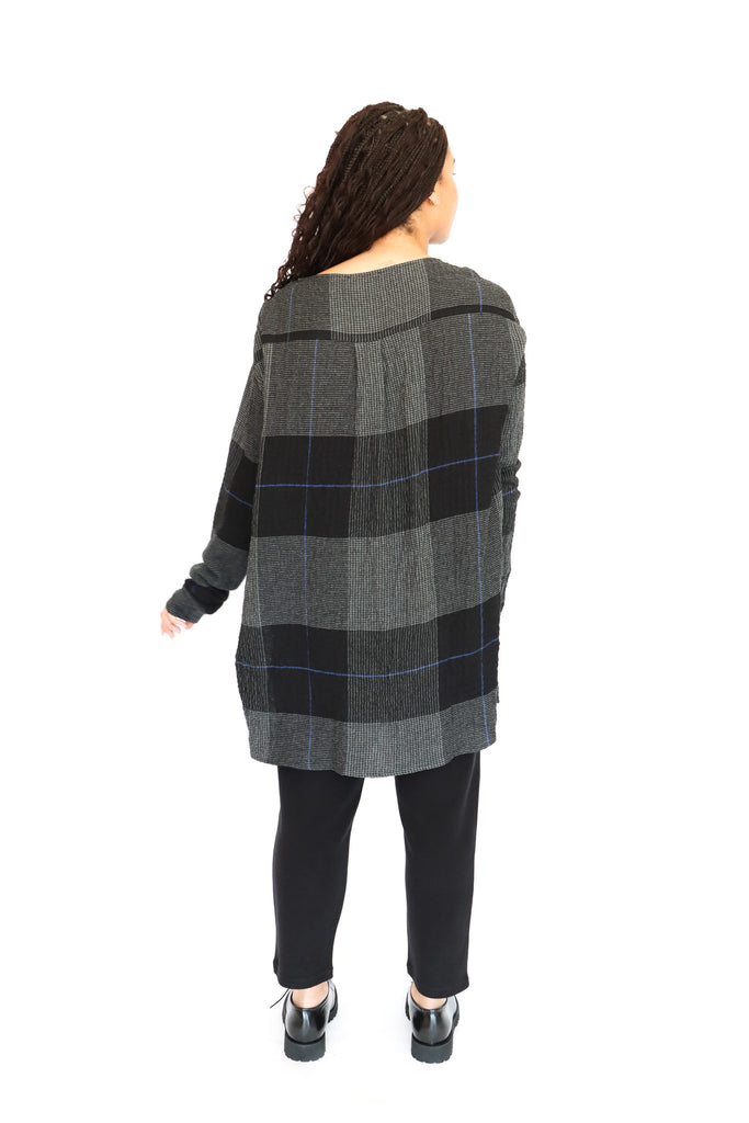 Neirami Check Split Tunic | ATELIER957