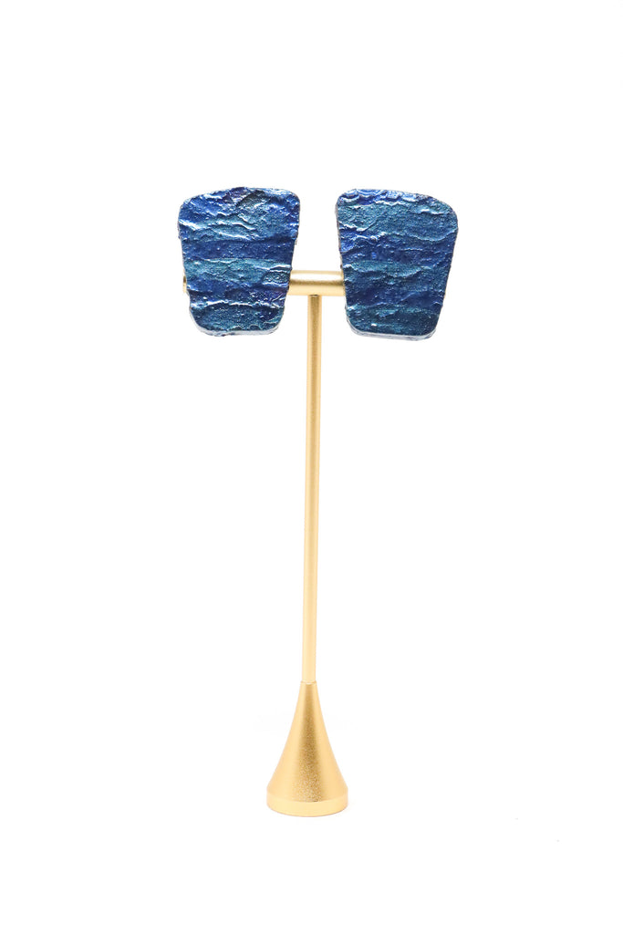 Sally Bass Treated Druzy Clips | ATELIER957