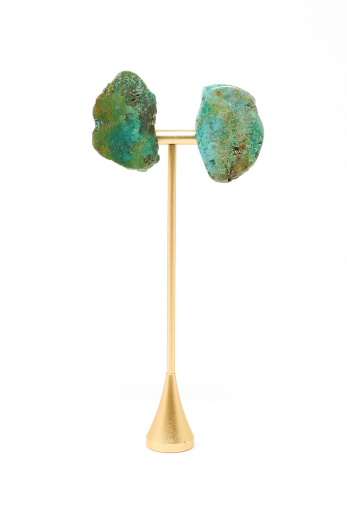 Sally Bass Turquoise Stone Clips | ATELIER957