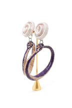 Sally Bass Leather Hoop Clips (2 Colors) | ATELIER957