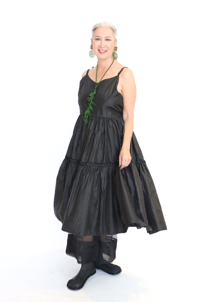 Krista Larson Pinstripe Farm Slip | ATELIER957