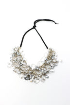 maria calderara Chainmail Crystal Necklace I ATELIER957