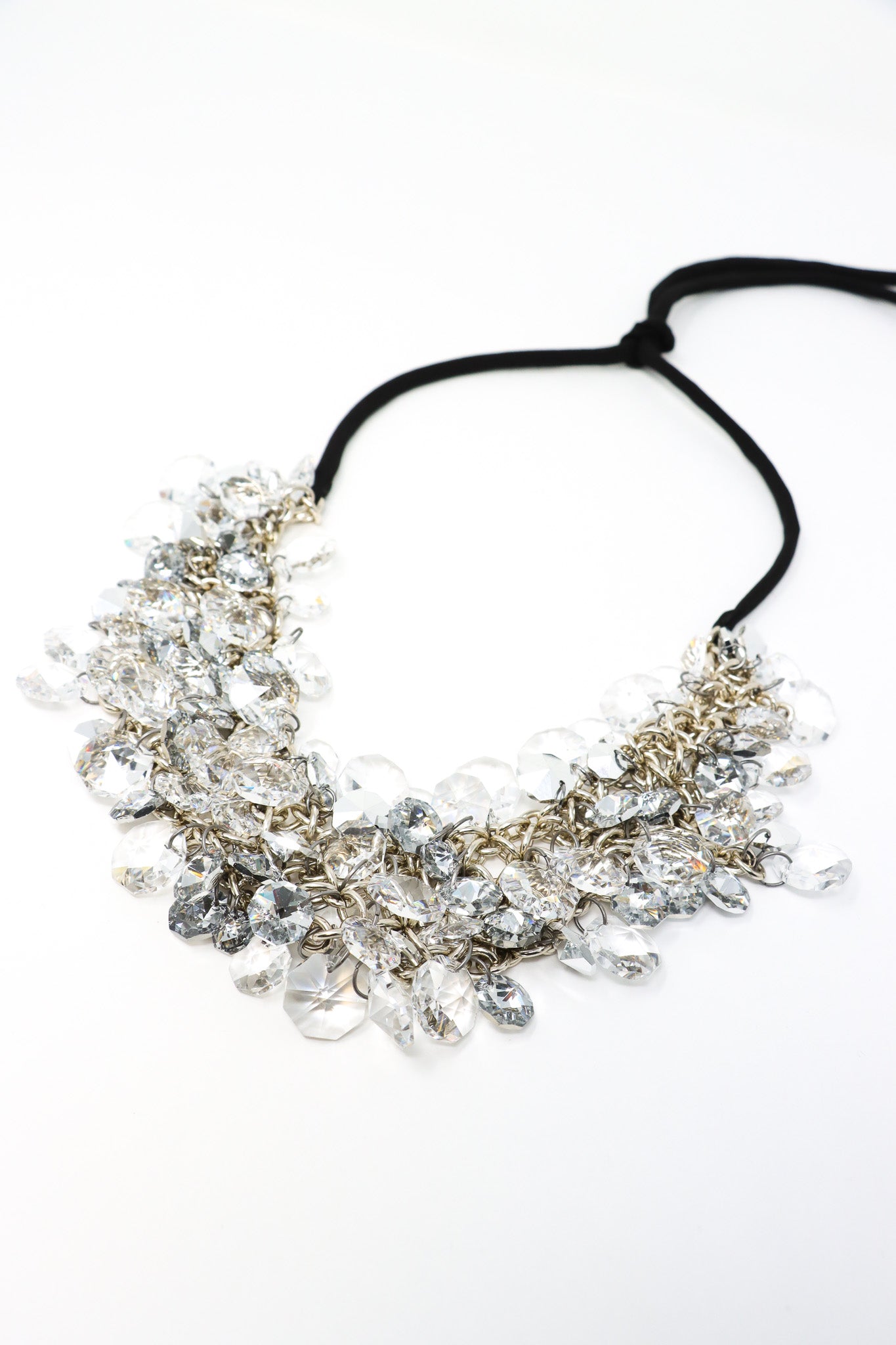 maria calderara Chainmail Crystal Necklace I ATELIER957