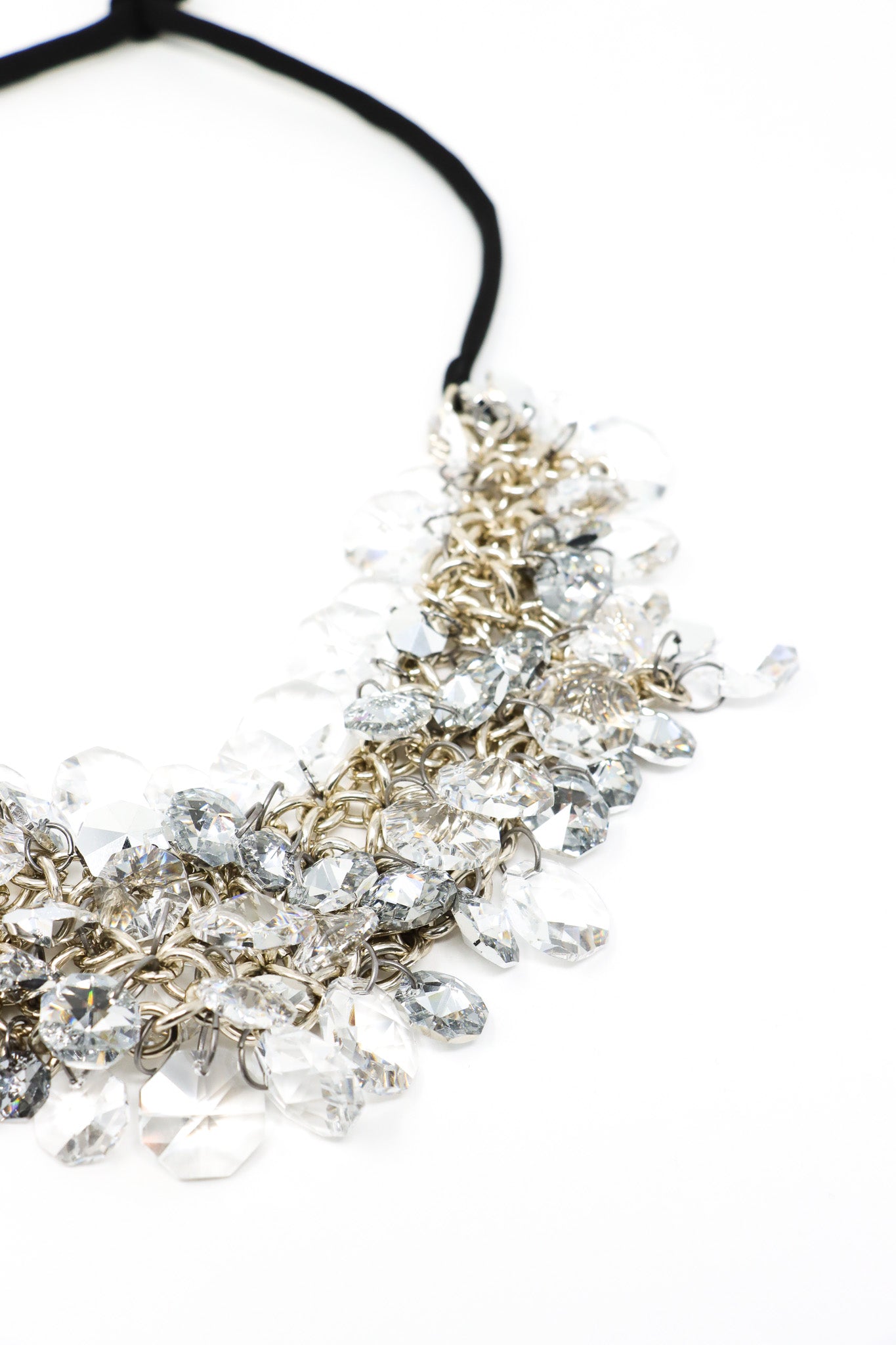 maria calderara Chainmail Crystal Necklace I ATELIER957