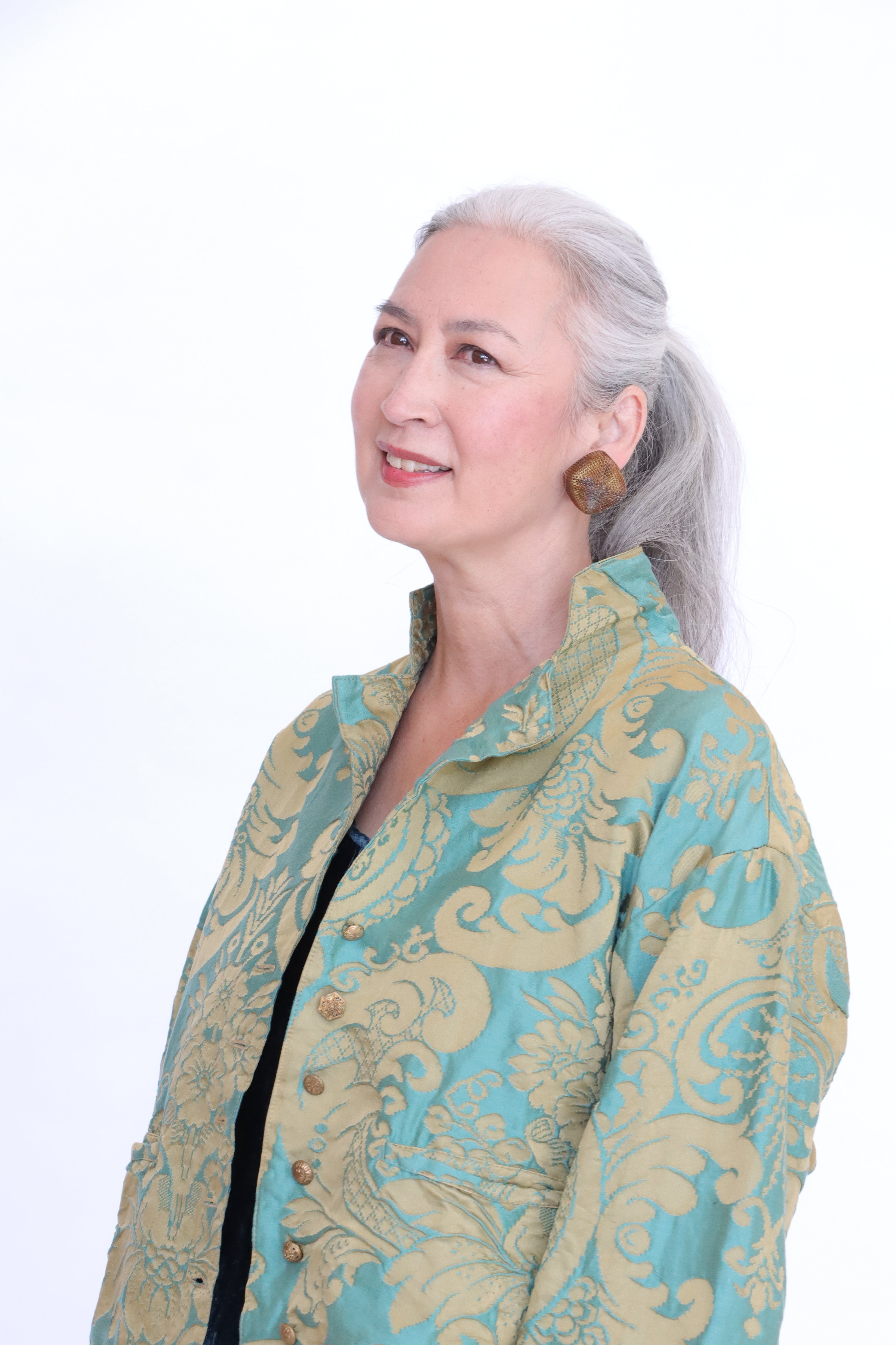 Sally Bass Vintage Cubed Clip-On Earrings | ATELIER957